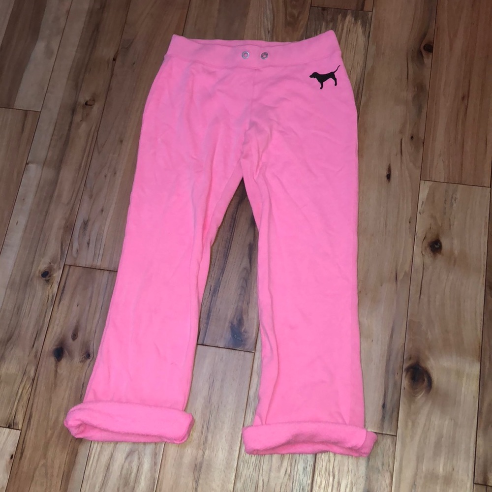 Pink sweatpants